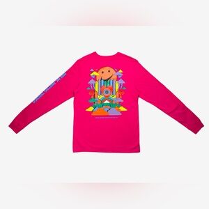 Nike Peace Pack Unifying Sports Pink Long Sleeve Tee